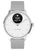 Withings ScanWatch Light Smartwatch mit grauem Silikonarmband und rundem Analog-Display