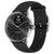 Withings ScanWatch Light Hybrid-Smartwatch mit schwarzem Armband, silbernem Edelstahlgehäuse