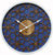 Horloge murale Hermle 40 cm Ø bois • Design 3D moderne • Mouvement à quartz précis
