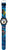 Kinderuhr mit blauem Armband und Lernmotiv, analoges Zifferblatt, Scout-Logo