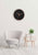 Horloge murale Hermle 40 cm Ø métal • Mouvement à quartz silencieux • Design moderne