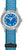 Montre d'apprentissage Scout pour garçon avec bracelet en tissu bleu, cadran rond et aiguilles