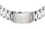 Herrenarmbanduhr aus Edelstahl mit Schließe und eingelassener Gravur