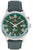 Carl von Zeyten Herrenuhr mit grünem Zifferblatt, Lederband und Saphirglas
