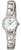 Montre Boccia pour femme avec cadran rond blanc et bracelet en métal argenté