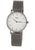 Montre Boccia pour femme avec cadran rond et bracelet en maille métallique, index
