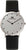 Herrenuhr Danish Design mit schwarzem Lederband, grauem Zifferblatt, Datumsanzeige