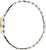 Montre pour femme avec vue sur le côté du boîtier et bracelet à maillons bicolores