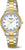 Montre Boccia pour femme avec bracelet bicolore (argent/or) et cadran blanc