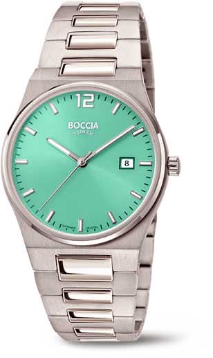Boccia 3357-02 Montre Homme - Verre Saphir - Titane Pur