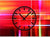 Horloge murale Dixtime 35x100 cm Aluminium • Design moderne • Made in Germany