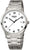 Montre Boccia pour homme avec cadran blanc et bracelet en métal argenté