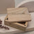 Boîte à bijoux Holzkern en bois avec logo en relief