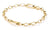 Bracelet breloque articulée avec lien Connect, en argent plaqué or - Thomas Sabo Modèle : C1202-413-39-L15