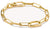 Bracelet breloque articulée avec lien Connect, en argent plaqué or - Thomas Sabo Modèle : C1205-413-39-L15