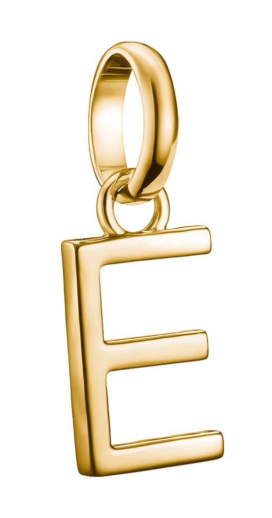 Charm Thomas Sabo lettre E plaqué or