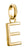 Charm Thomas Sabo lettre E plaqué or