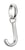 Thomas Sabo Charm Pendentif Lettre J Connect Argent