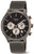 Bracelet de montre Boccia pour homme avec cadran noir, chronographe, bracelet en maille et boîtier en titane pur