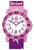 Montre scout pour fille avec cadran rose, étoiles, bracelet en plastique et chiffres