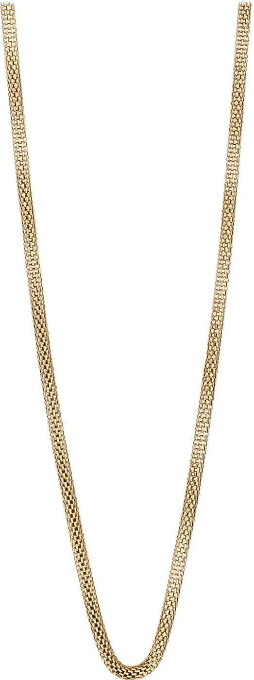 Halskette aus Edelstahl mit goldfarbener Gliederkette, Bering Jewelry 423-20-500