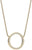 Collier en acier inoxydable avec pendentif rond - Bering Jewelry Modèle : 434-27-450