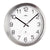 Horloge murale Atlanta 30 cm Ø Acier inoxydable • Mouvement radio • Design moderne
