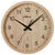 Horloge murale Atlanta 30,5 cm Ø plastique • Mouvement radio-piloté • Silencieuse