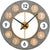 Horloge murale Atlanta en métal • Mouvement à quartz précis • Design intemporel