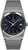 Montre Ruhla pour femme, bracelet en acier inoxydable, cadran sombre, date 25