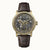 Ingersoll Automatik-Armbanduhr mit grauem Skelettzifferblatt, Lederband, Mineralglas
