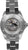Bracelet de montre pour homme avec mouvement apparent sur le fond du boîtier en acier inoxydable