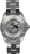 Montre automatique pour homme avec boîtier en acier inoxydable et mouvement visible au dos