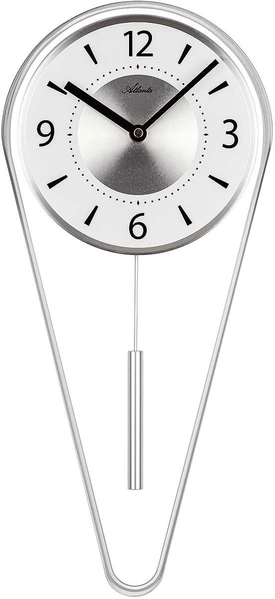 Horloge murale Atlanta 20x44x5 cm métal • Design élégant • Design métallique moderne