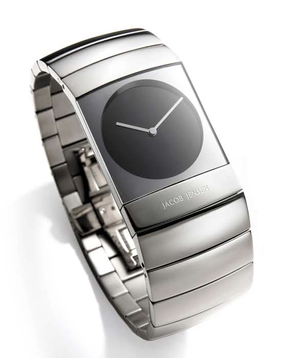 Bracelet de montre pour homme avec cadran noir et bracelet en métal argenté, boîtier rectangulaire