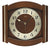 Horloge murale AMS 27x27 cm bois • Mouvement radio-piloté • Design intemporel