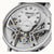 Ingersoll Automatik-Armbanduhr mit silbernem Skelettzifferblatt, römischen Indexen und schwarzem Lederband