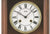 Horloge murale AMS 53x27x13 cm bois • Mouvement mécanique 14 jours • Mélodie Westminster