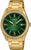 Casio Collection MTP-1302PGC-3AVEF Montre • Cadran vert • Finition or rose