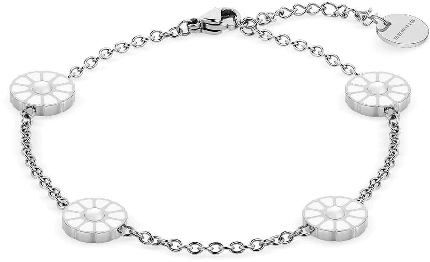Bracelet en acier inoxydable avec breloque - Bering Jewelry Modèle : 647-15-180