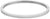Armband aus Edelstahl mit Bering-Schrift und durchgehender Ziersteinreihe