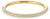 Goldfarbenes Armband aus Edelstahl mit Strasssteinen entlang der Kanten