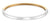 Armband aus Edelstahl mit goldfarbener Linie am Rand