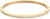 Bracelet jonc doré en acier inoxydable avec pavage de pierres