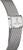 Bracelet de montre pour homme Festina avec fermoir déployant argenté sur bracelet en maille métallique