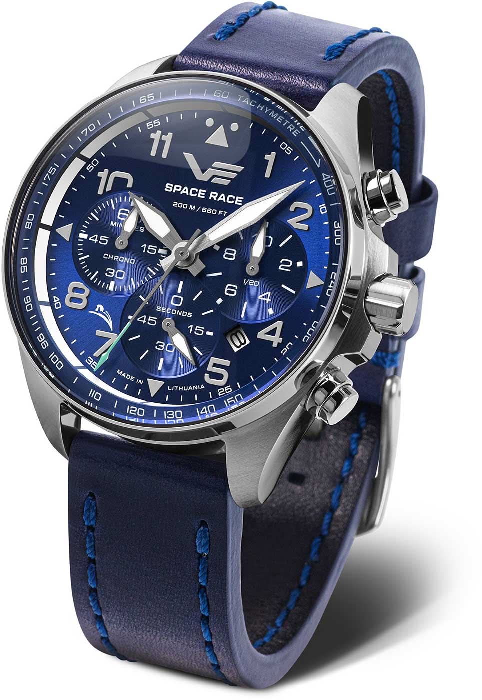Montre Vostok Europe Space Race 6S20-325A742 pour homme • Robustesse extrême • Verre de sécurité K1