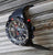 Montre Vostok Europe Anchar pour homme avec cadran noir et bracelet en cuir bleu