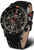 Montre Vostok Europe Anchar pour homme avec cadran noir et bracelet en cuir noir