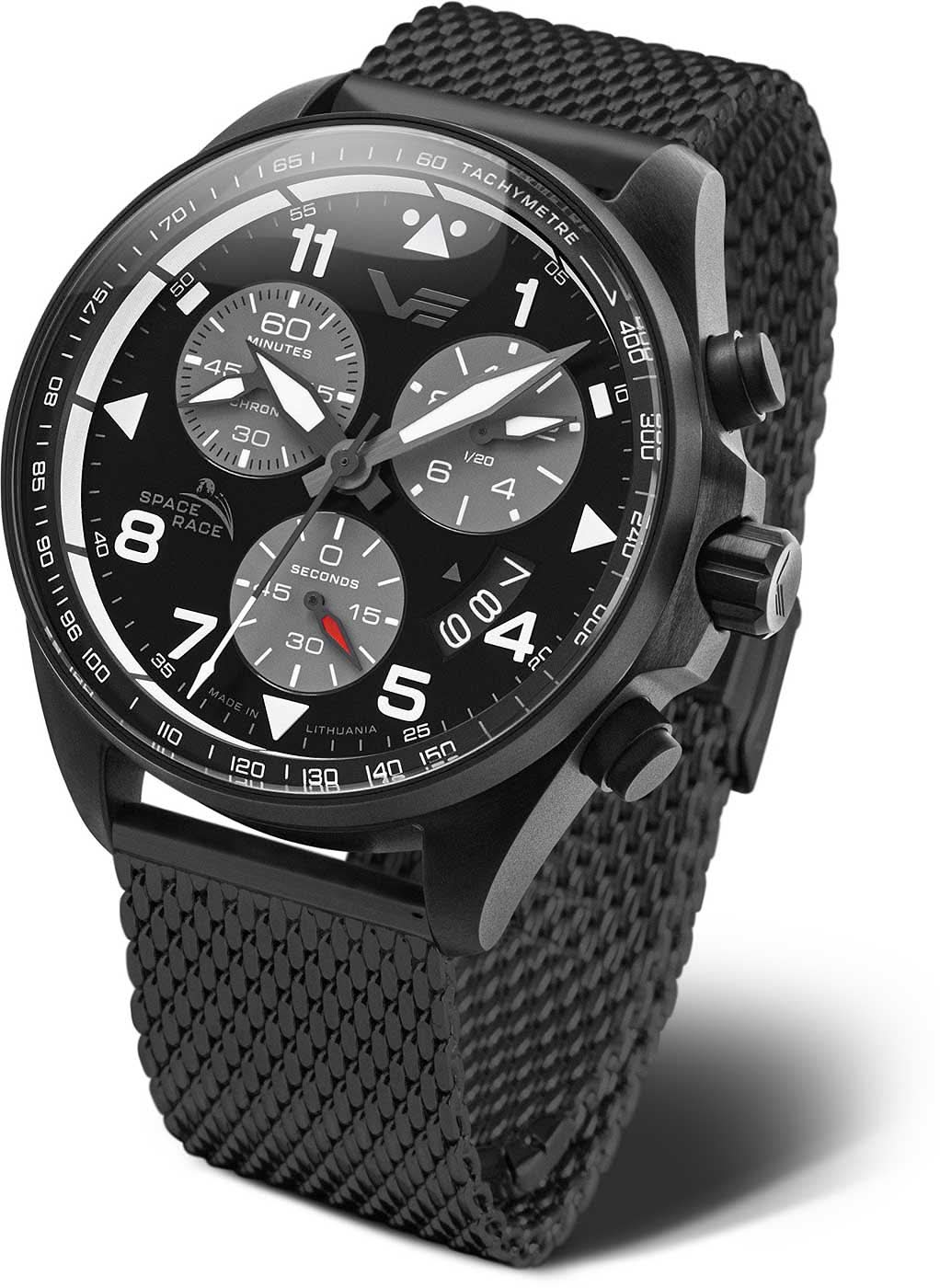 Montre Vostok Europe Space Race 6S30-325C744B pour homme • Robustesse 20 ATM • Verre K1
