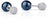 Boucles d'oreilles en argent sterling 925 - Bering Jewelry Modèle : 703-197-05